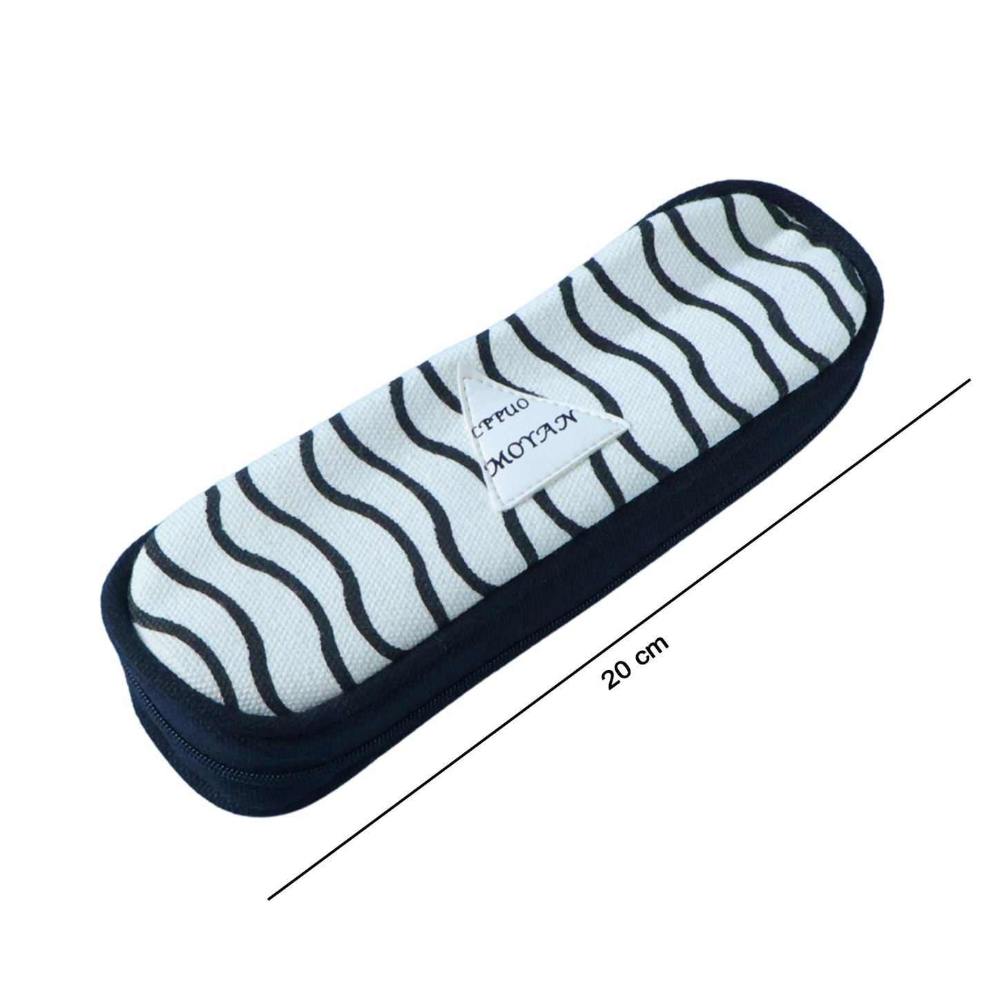 Premium Fabric Zipper Pencil Pouch (1 Pc)