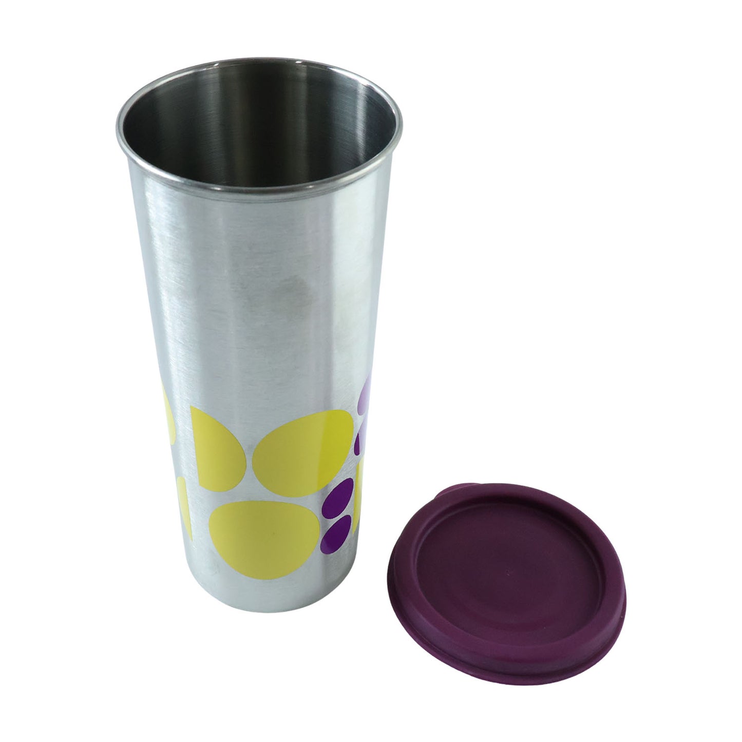 Happyprice 600 ML Stainless Steel Printed Travel Tumbler with Lid - 1 Pc - Happy Price - Image 4