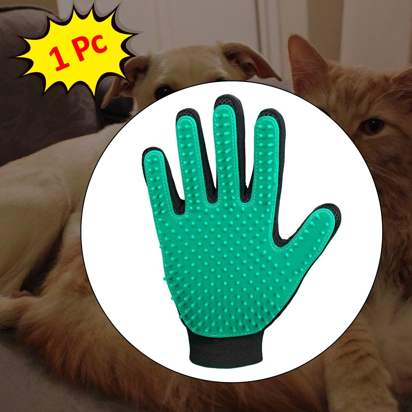 1 Pc Green True Touch Used In All Kinds Of Household And Official Kitchen Places Specially For Washing And Cleaning Utensils And More. - Happy Price - Image 1