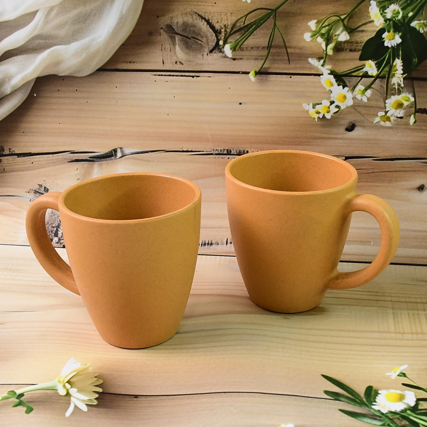 Set of 2 Premium 350ml Coffee and Tea Mugs - Happy Price - Image 4