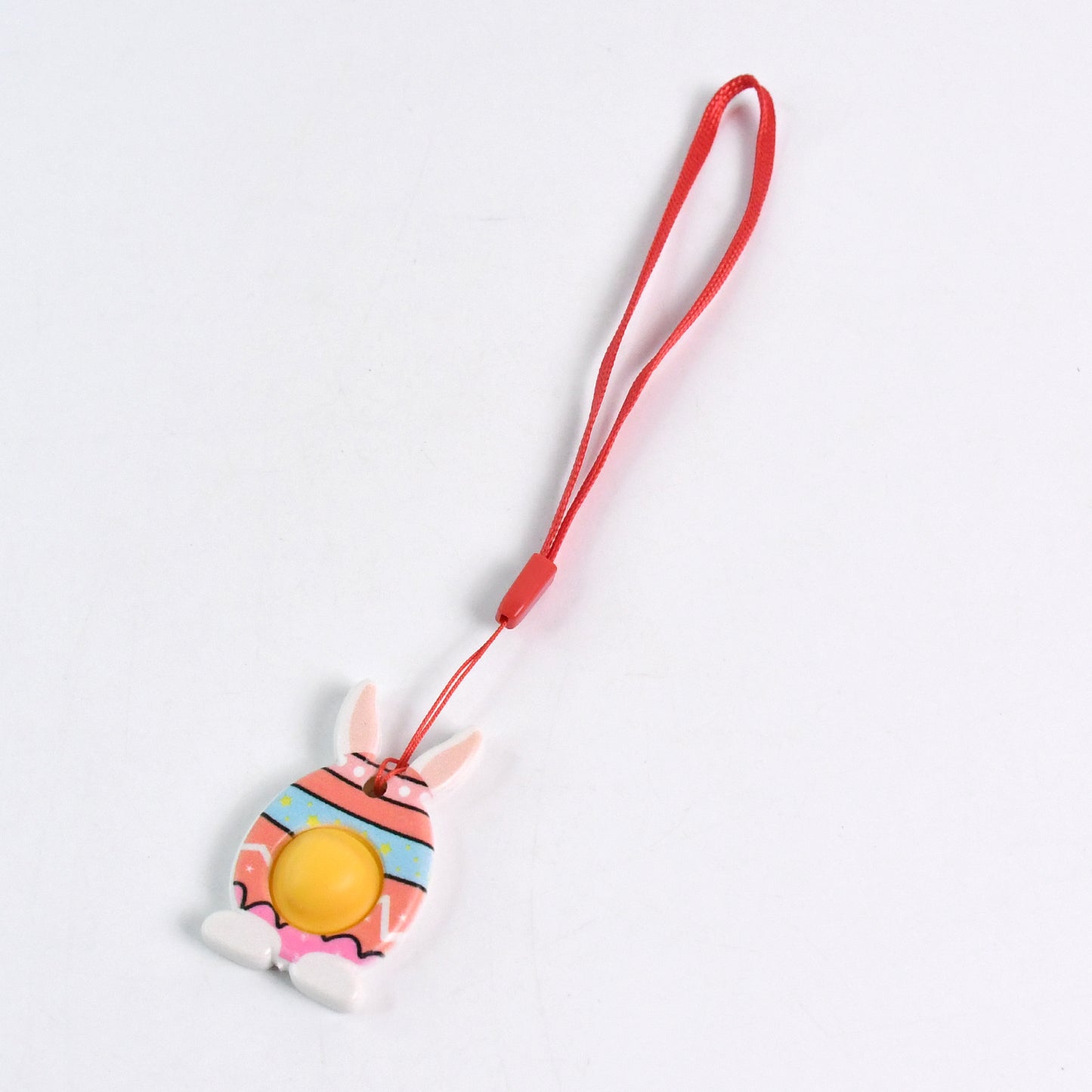 Cute Bunny-shaped Pop It Fidget Toy Keychain (1 Pc) - Happy Price - Image 4