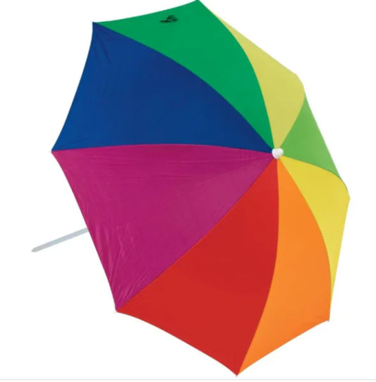 Sun Protection Water Proof Fabric Polyester Garden Umbrella For Beach Lawn - Happy Price - Image 1