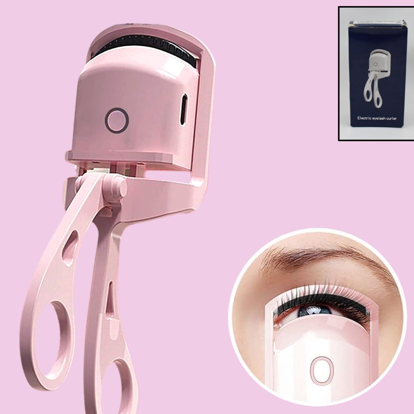 Electric Heated Eyelash Curlers (1 Pc) - Happy Price - Image 1