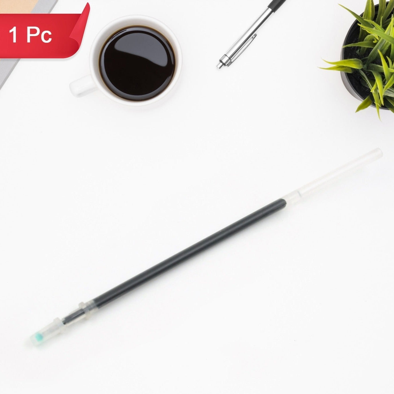 Black Pen Refill All Round Ball Pen Refill Smooth Writing Pen Refill All Pen Suitable (1 Pc  10 Pc) - Happy Price - Image 1