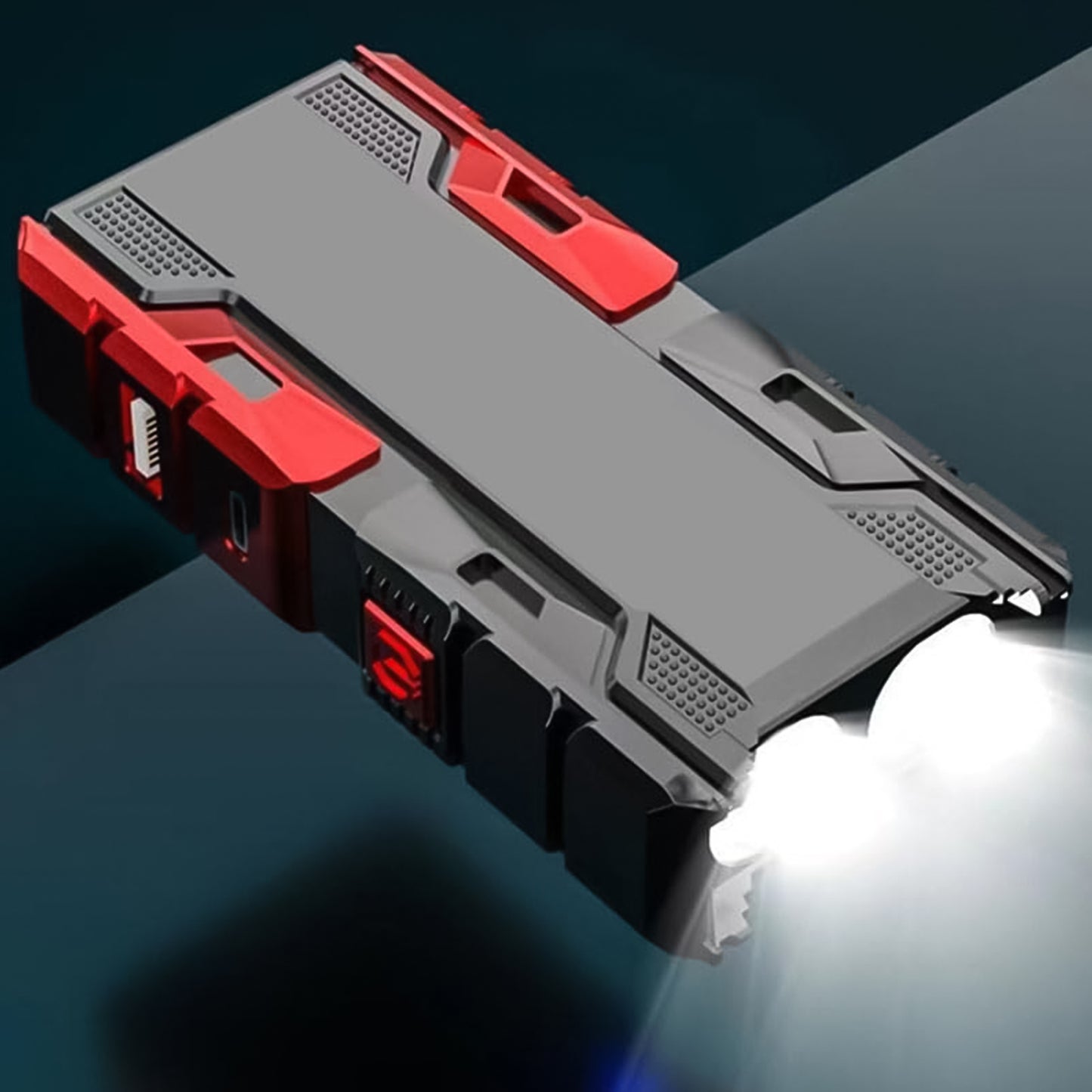 Rechargeable Mini Led Flashlight With Power Bank 3 Modes (1 Pc) - Happy Price - Image 2