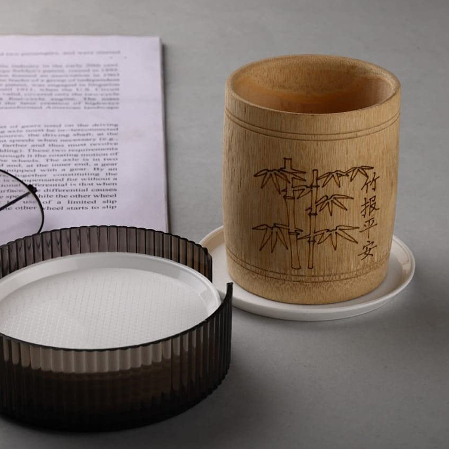 Coasters Set Of 6 Plastic Coasters Spill Protection For Table Desk Durable And Non Slip Plastic Coaster Fit Common Size Drinking Glass Coffee Cup Tea Cup Mug - Happy Price - Image 3