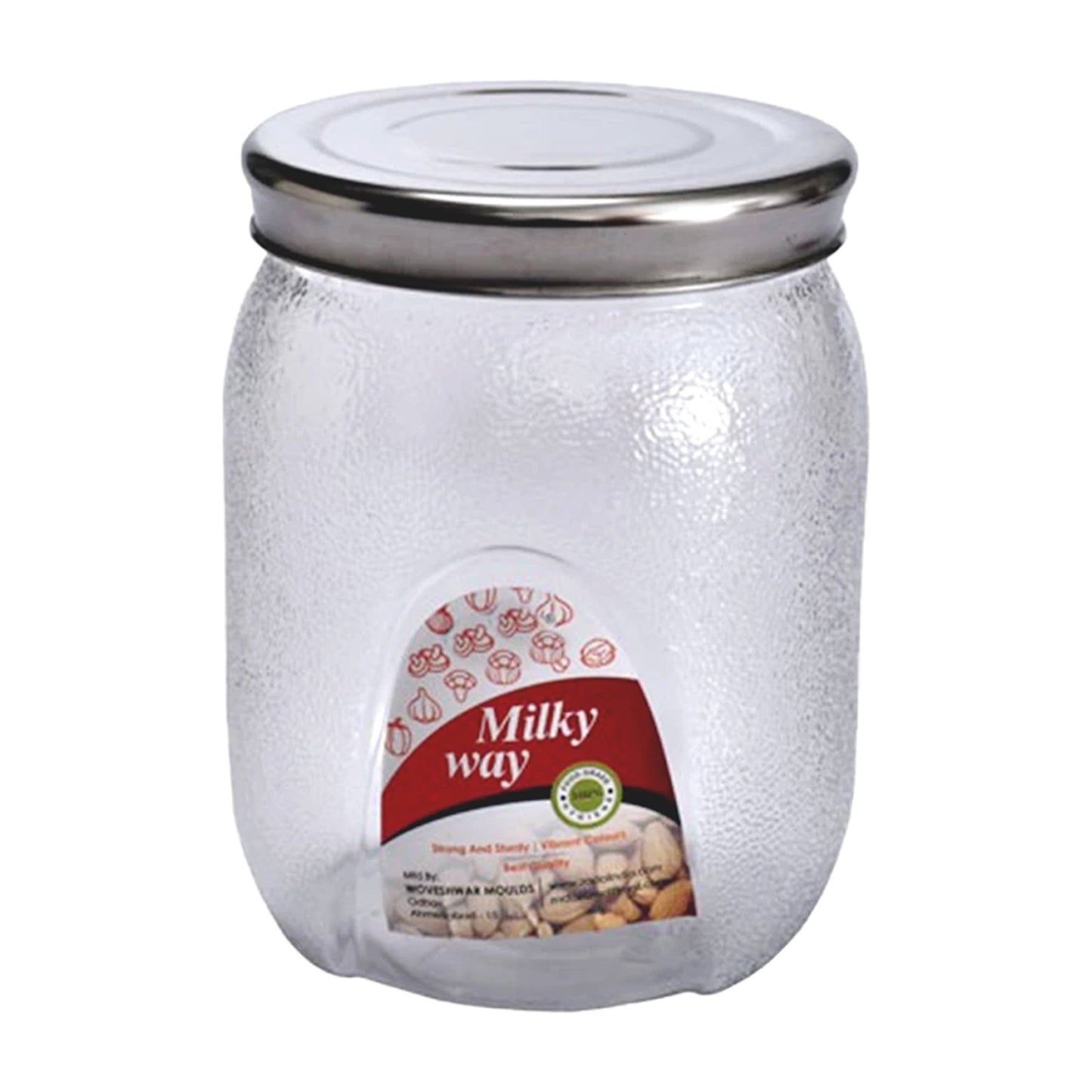 Mason Jar With Airtight Lids (2000 Ml) - Happy Price - Image 6