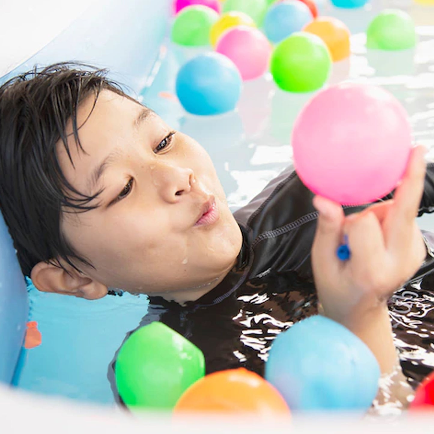 Baby Premium Multicolour Balls For Kids Pool Pitocean Ball Without Sharp Edges Soft Balls For Toddler Play Tents  Tunnels Indoor  Outdoor - Happy Price - Image 2