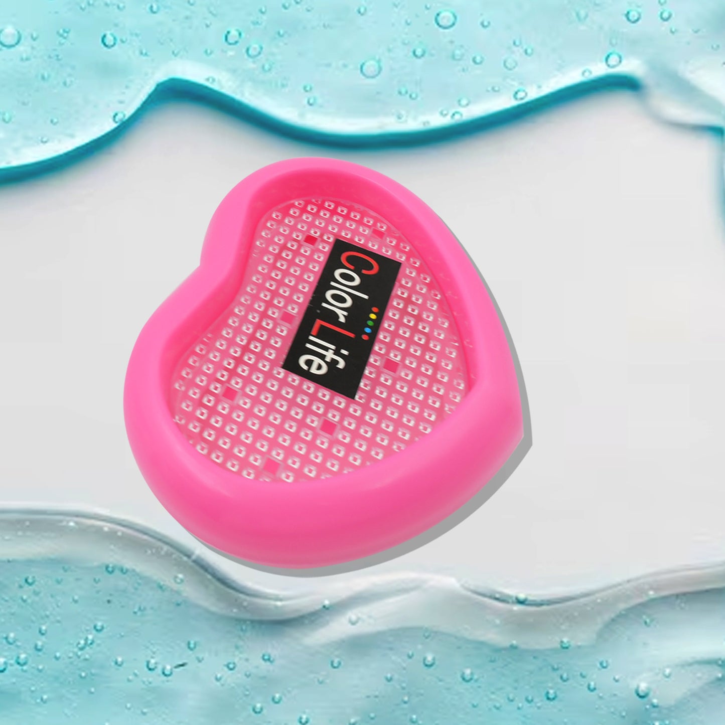 Bathroom Accessories Plastic Soap Case  Soap Dish  Soap Stand Plastic Soap Case Soap Holder Soap Dish For Bathroom Kitchen Sink (Oval  Heart Shape Soap Case  1 Pc ) - Happy Price - Image 6