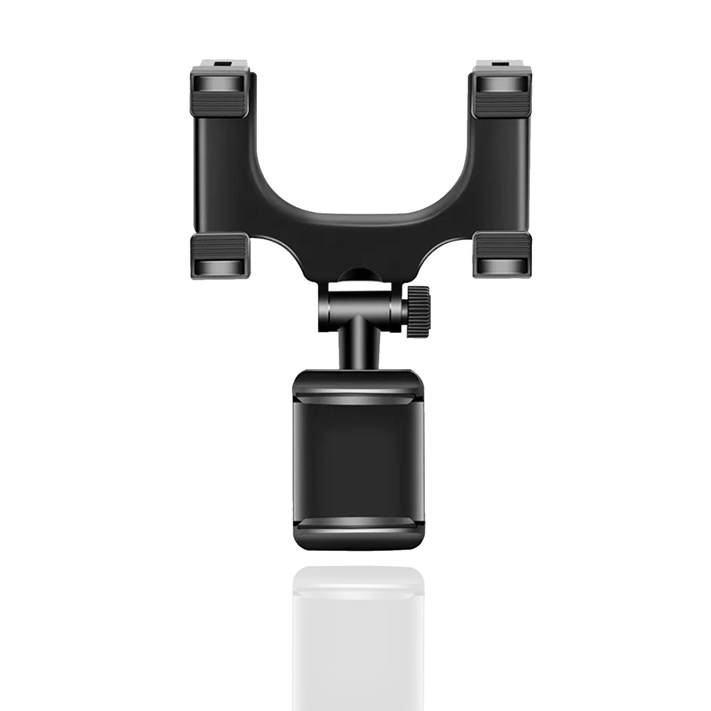Rear View Mobile Holder Universal Vehicle Rear View Mirror Mobile Phone Mount Stand - Happy Price - Image 2