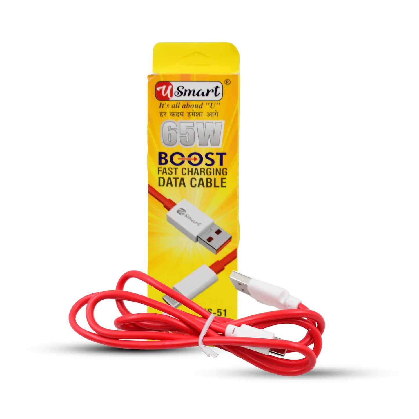 Type C Data Cable Fast Charging Data Cable (1000 Mm  65w  1 Pc) - Happy Price - Image 4