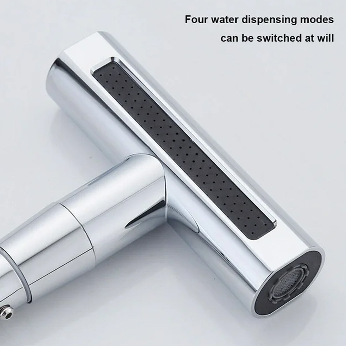 Multifunction Shower Waterfall Kitchen Faucet 360 Rotation Waterfall Kitchen Faucet Touch Kitchen Faucet Faucet Extender For Kitchen Sink Swivel Waterfall Kitchen Faucet For Washing Vegetable Fruit (4 In 1 ) - Happy Price - Image 5