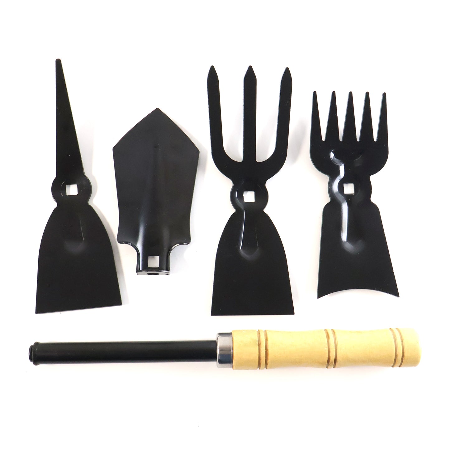 5-Piece Garden Hand Tool Set with Wooden Handles - Happy Price - Image 5