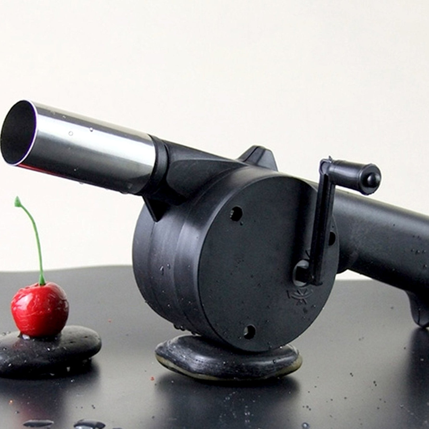 Portable Hand Crank Air Blower Fan For Charcoal Grill Bbq - Happy Price - Image 1