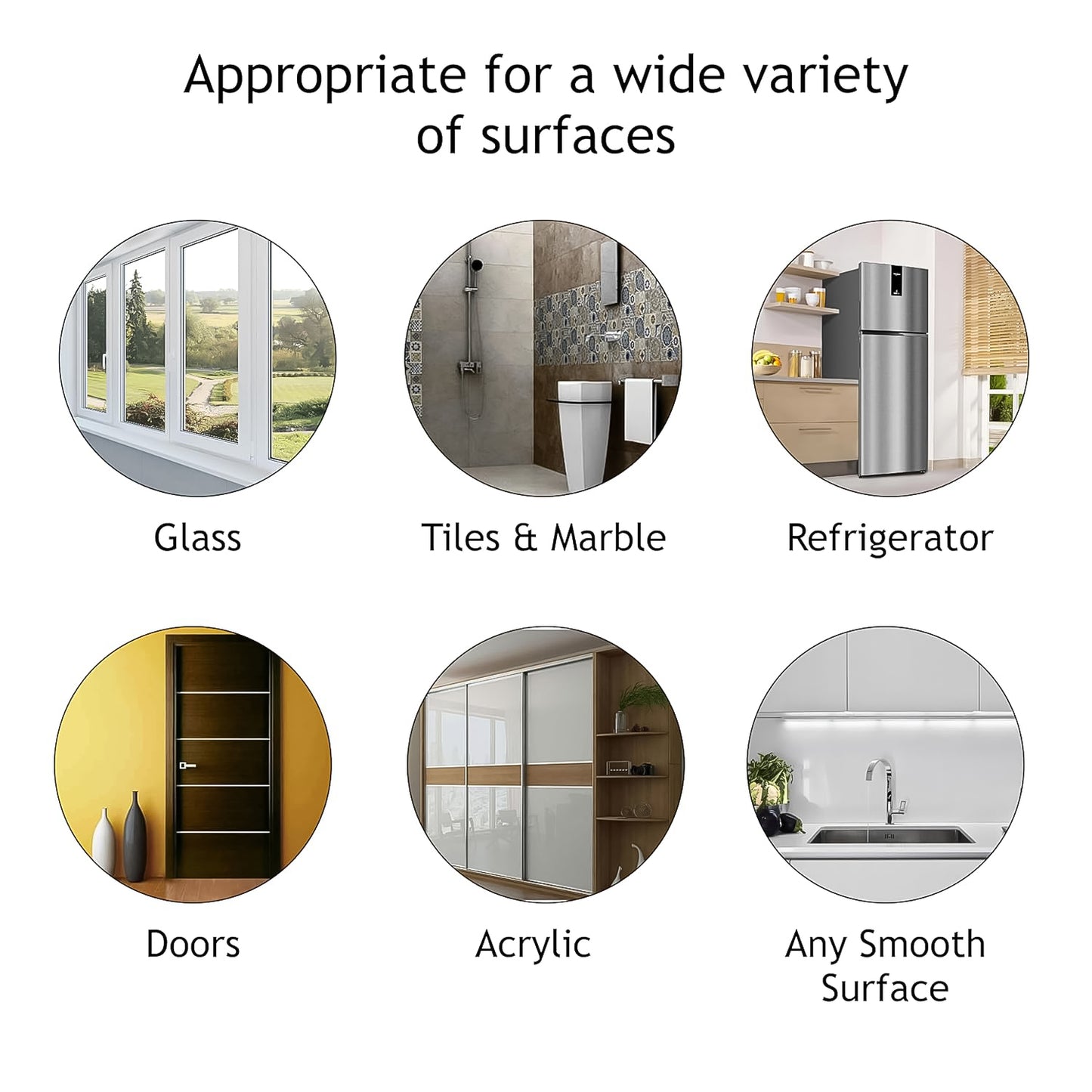 Plastic Adhesive Sticky Waterproof And Oil Proof Wall Hook (5.53.5 Cm) - Happy Price - Image 3