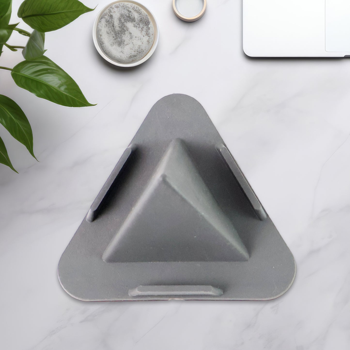 Pyramid Grey Mobile Stand with 3 Viewing Angles - Happy Price - Image 5